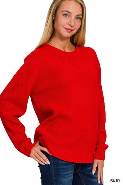 Holly textured sweater