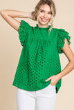 Ivy-Eyelet Top