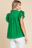 Ivy-Eyelet Top