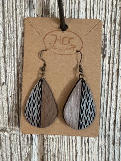 Haven wooden Earrings